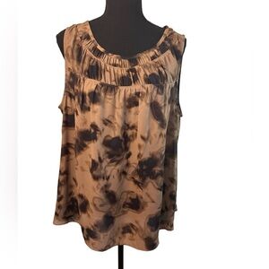 Simply Vera Vera Wang Tie-Dye Sleeveless Women’s Top Size XL